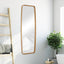 Keiichi Mirrors Adeleine Tall Mirror Gold House of Isabella UK