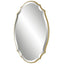 Keiichi Mirrors Aida Mirror Gold Finish House of Isabella UK