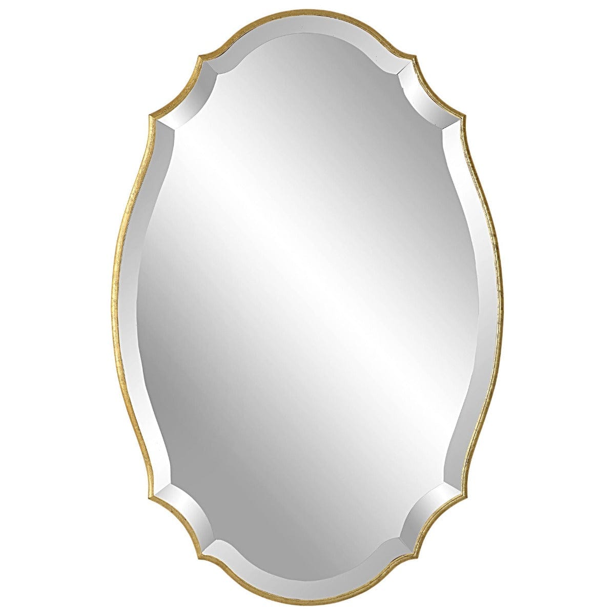 Keiichi Mirrors Aida Mirror Gold Finish House of Isabella UK