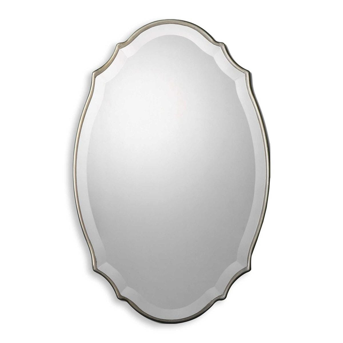 Keiichi Mirrors Aida Mirror Silver Finish House of Isabella UK