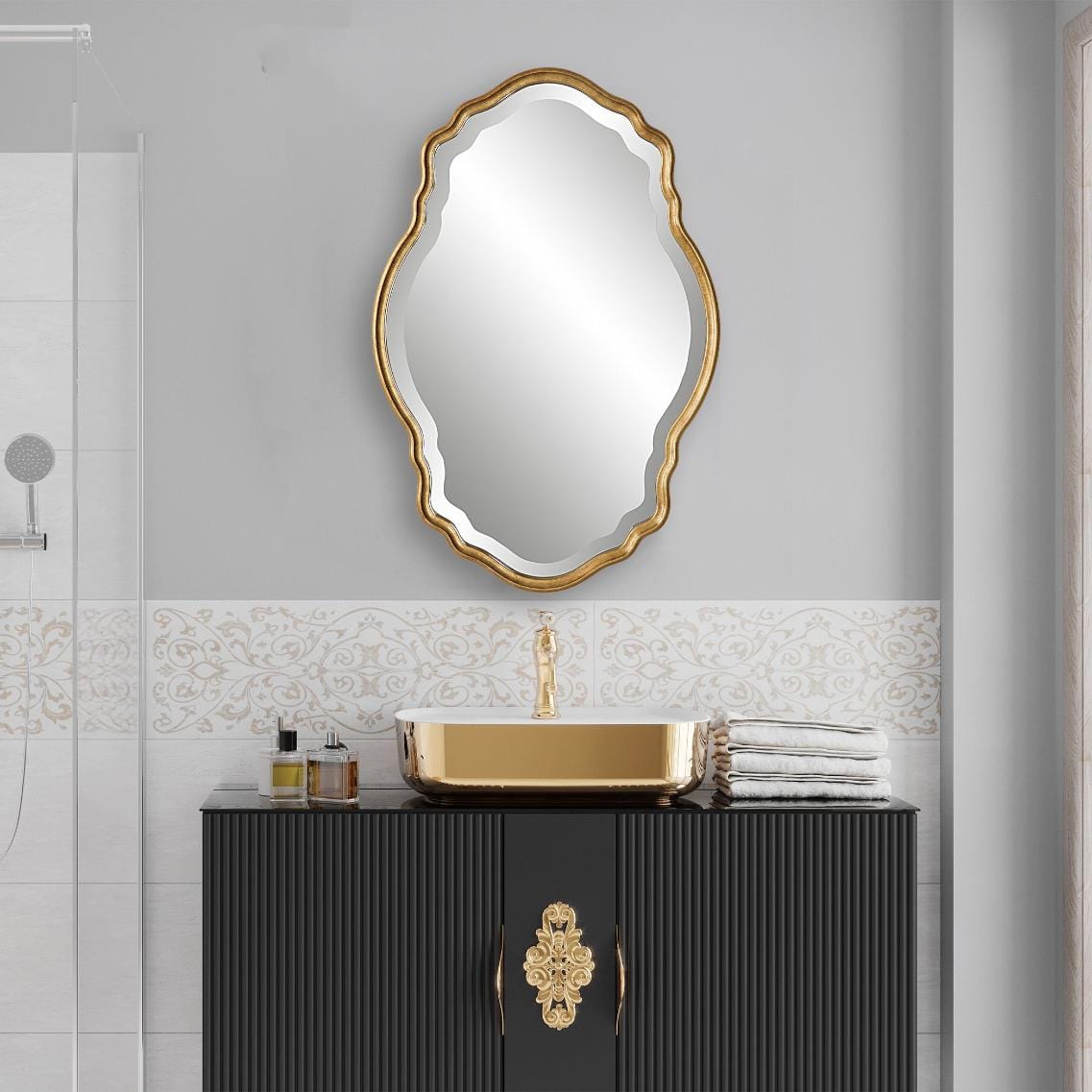 Keiichi Mirrors Alice Mirror Gold House of Isabella UK