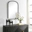 Keiichi Mirrors Aydyn Arched Mirror in Black House of Isabella UK