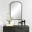 Keiichi Mirrors Aydyn Arched Mirror in Black House of Isabella UK