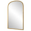 Keiichi Mirrors Aydyn Arched Mirror in Gold House of Isabella UK