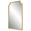 Keiichi Mirrors Bradley Mirror Gold Finish House of Isabella UK