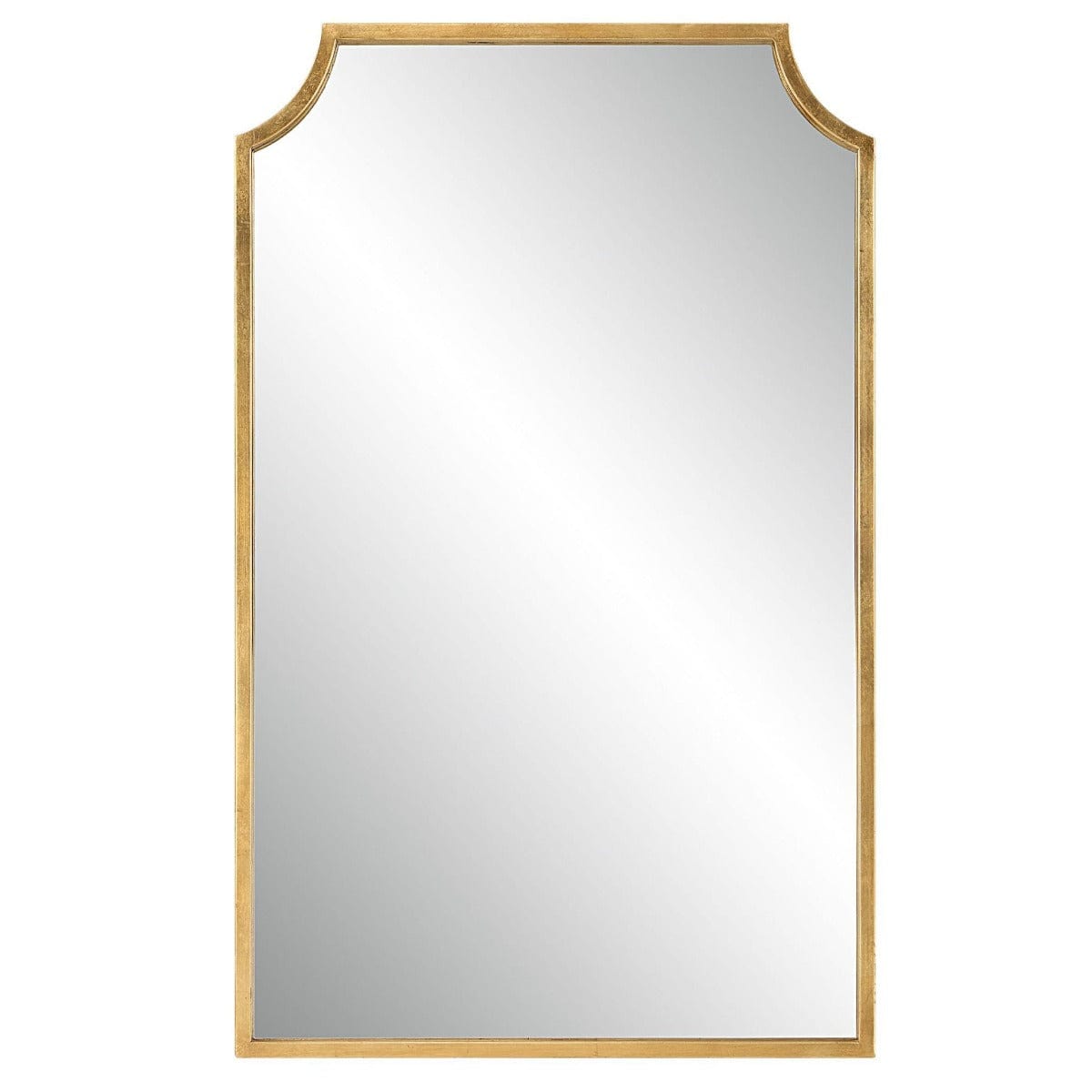Keiichi Mirrors Bradley Mirror Gold Finish House of Isabella UK
