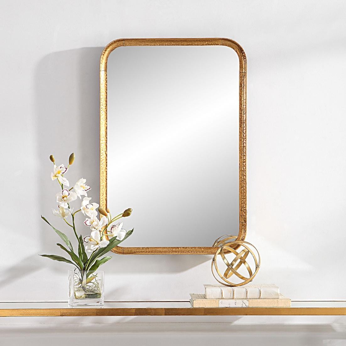Keiichi Mirrors Bruno Mirror Gold House of Isabella UK