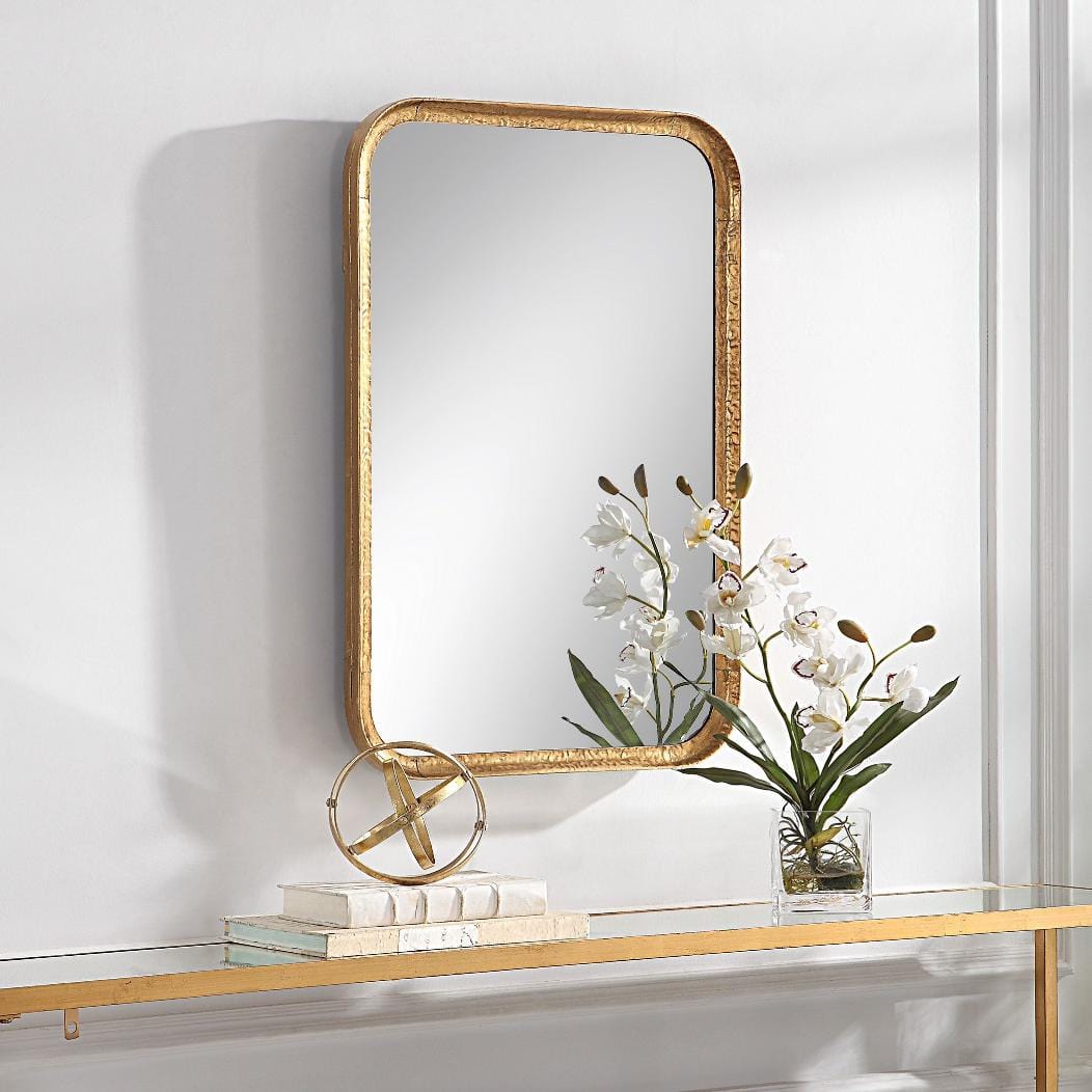 Keiichi Mirrors Bruno Mirror Gold House of Isabella UK
