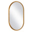 Keiichi Mirrors Brushed Gold Pill Mirror House of Isabella UK