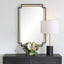 Keiichi Mirrors Deco Mirror in Bronze and Gold House of Isabella UK
