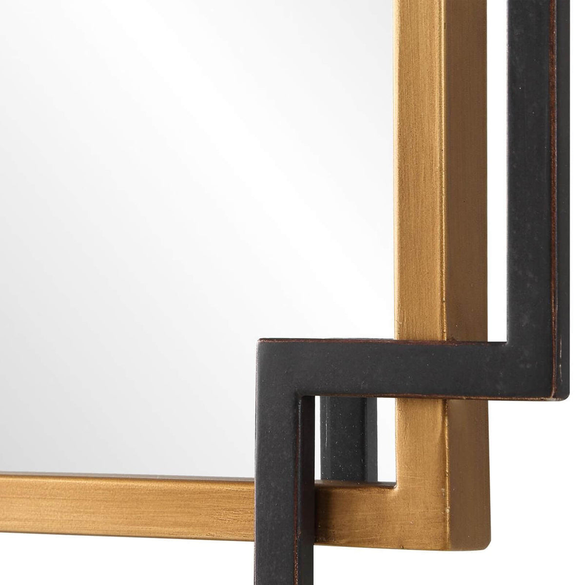 Keiichi Mirrors Deco Mirror in Bronze and Gold House of Isabella UK