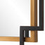 Keiichi Mirrors Deco Mirror in Bronze and Gold House of Isabella UK
