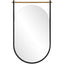 Keiichi Mirrors Delmar Mirror in Black and Gold House of Isabella UK