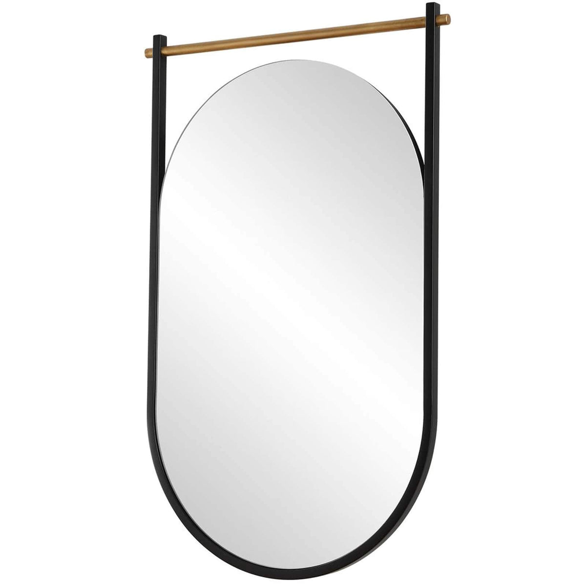 Keiichi Mirrors Delmar Mirror in Black and Gold House of Isabella UK