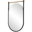 Keiichi Mirrors Delmar Mirror in Black and Gold House of Isabella UK