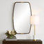 Keiichi Mirrors Draken Mirror in Dark Bronze and Gold House of Isabella UK