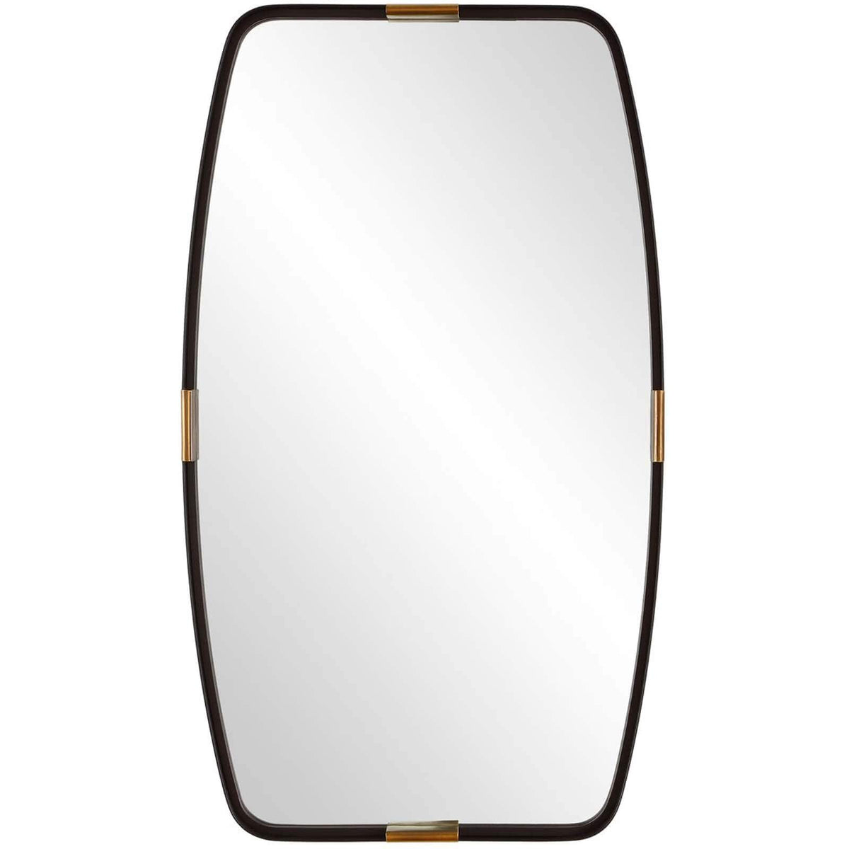 Keiichi Mirrors Draken Mirror in Dark Bronze and Gold House of Isabella UK