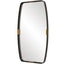 Keiichi Mirrors Draken Mirror in Dark Bronze and Gold House of Isabella UK