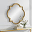 Keiichi Mirrors Eastern Mirror Gold Finish House of Isabella UK