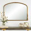Keiichi Mirrors Edward Mantleplace Mirror Gold House of Isabella UK