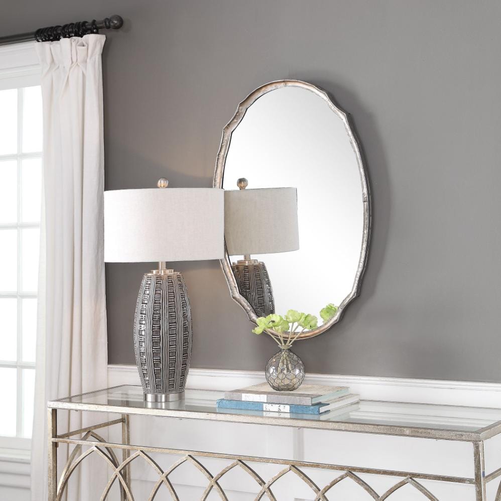 Keiichi Mirrors Eleanor Mirror Silver House of Isabella UK