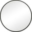 Keiichi Mirrors Eve Large Round Mirror Black House of Isabella UK