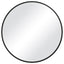 Keiichi Mirrors Eve Medium Round Mirror Black House of Isabella UK