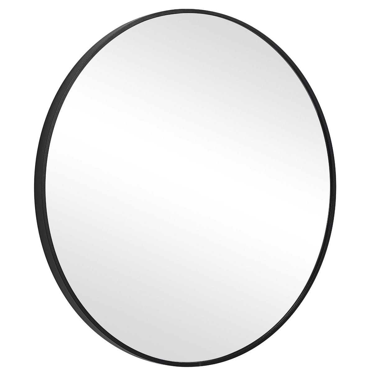 Keiichi Mirrors Eve Small Round Mirror Black House of Isabella UK