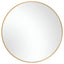Keiichi Mirrors Eve Small Round Mirror Gold House of Isabella UK