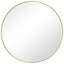 Keiichi Mirrors Evelyn Round Mirror Gold House of Isabella UK