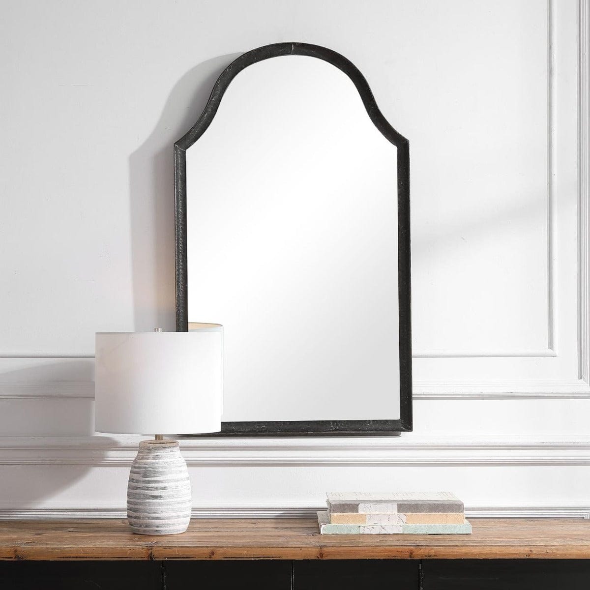 Keiichi Mirrors Flo Mirror Black House of Isabella UK