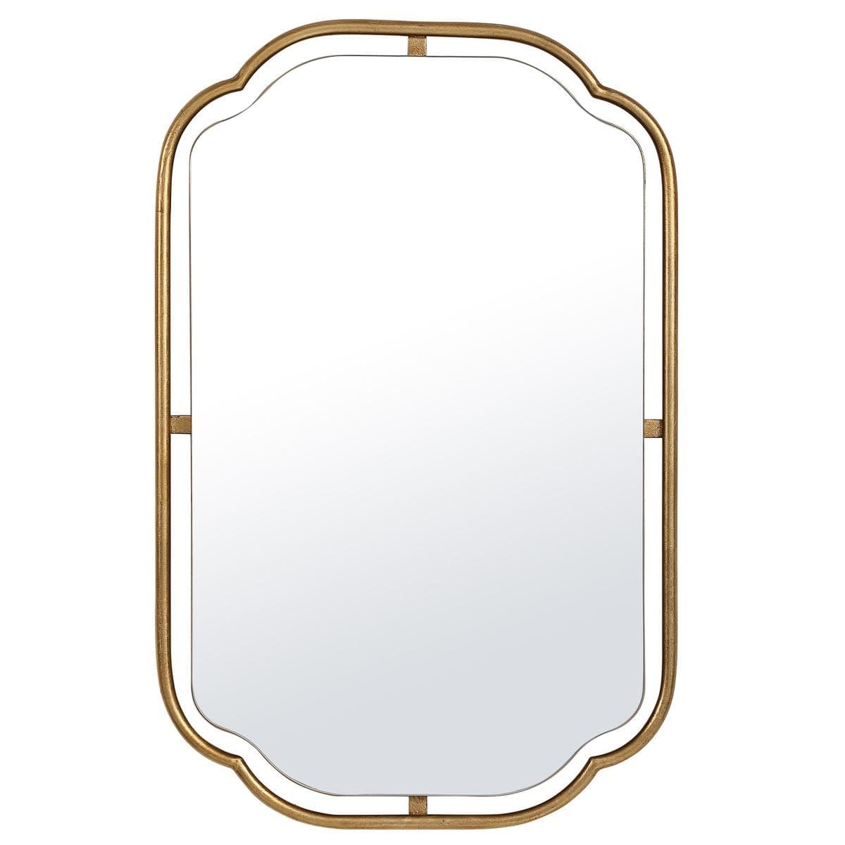 Keiichi Mirrors Floating Gold Leaf Mirror House of Isabella UK