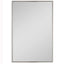 Keiichi Mirrors Floating Slim Frame Mirror Silver House of Isabella UK