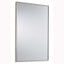 Keiichi Mirrors Floating Slim Frame Mirror Silver House of Isabella UK