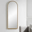 Keiichi Mirrors Florence Tall Mirror Gold House of Isabella UK