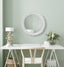 Keiichi Mirrors Frill Round Mirror House of Isabella UK
