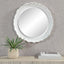 Keiichi Mirrors Frill Round Mirror House of Isabella UK