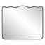 Keiichi Mirrors Grace Scalloped Mirror in Black House of Isabella UK