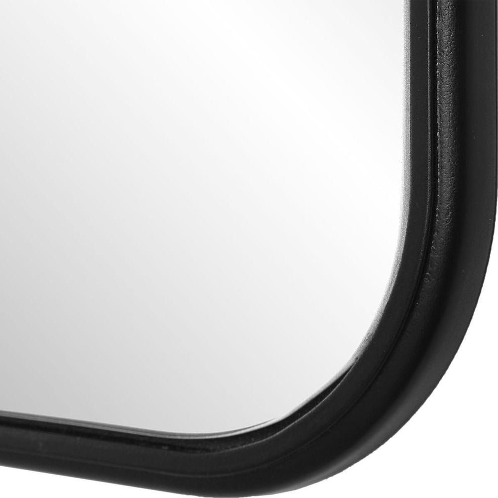 Keiichi Mirrors Grace Scalloped Mirror in Black House of Isabella UK