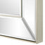 Keiichi Mirrors Hannah Rectangular Mirror Champagne Finish House of Isabella UK
