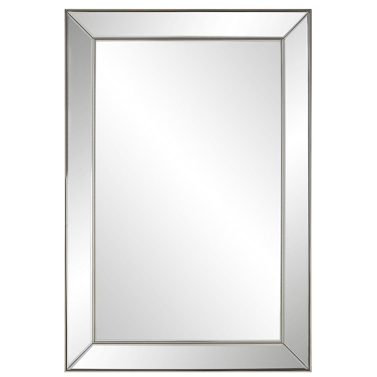 Keiichi Mirrors Hannah Rectangular Mirror Champagne Finish House of Isabella UK
