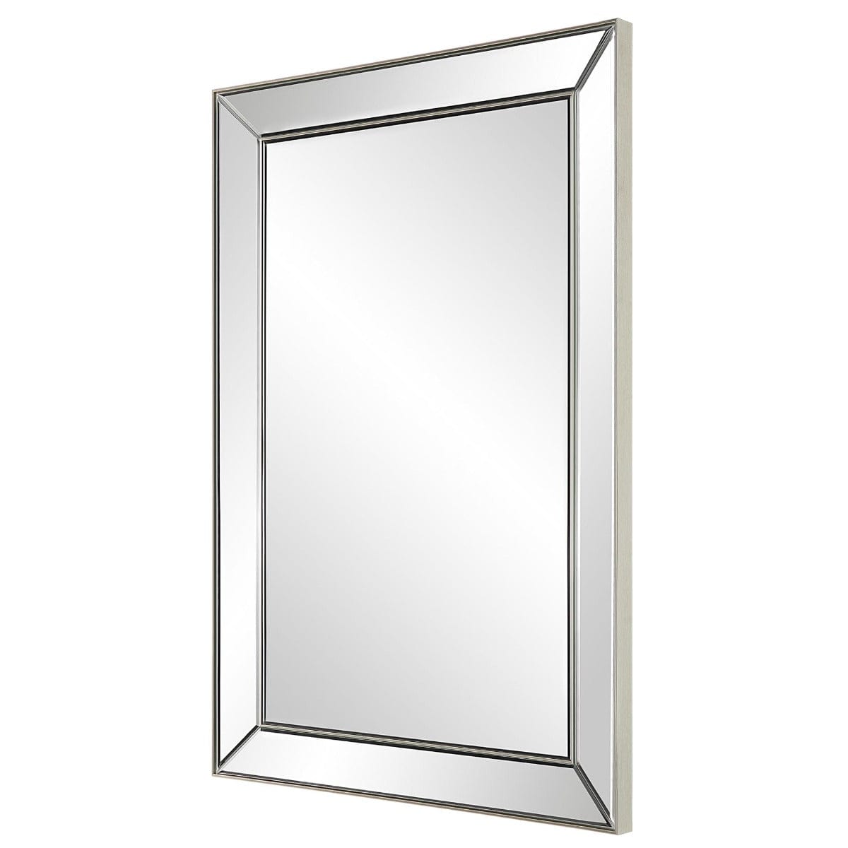 Keiichi Mirrors Hannah Rectangular Mirror Champagne Finish House of Isabella UK