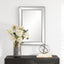Keiichi Mirrors Hannah Rectangular Mirror Dark Bronze House of Isabella UK
