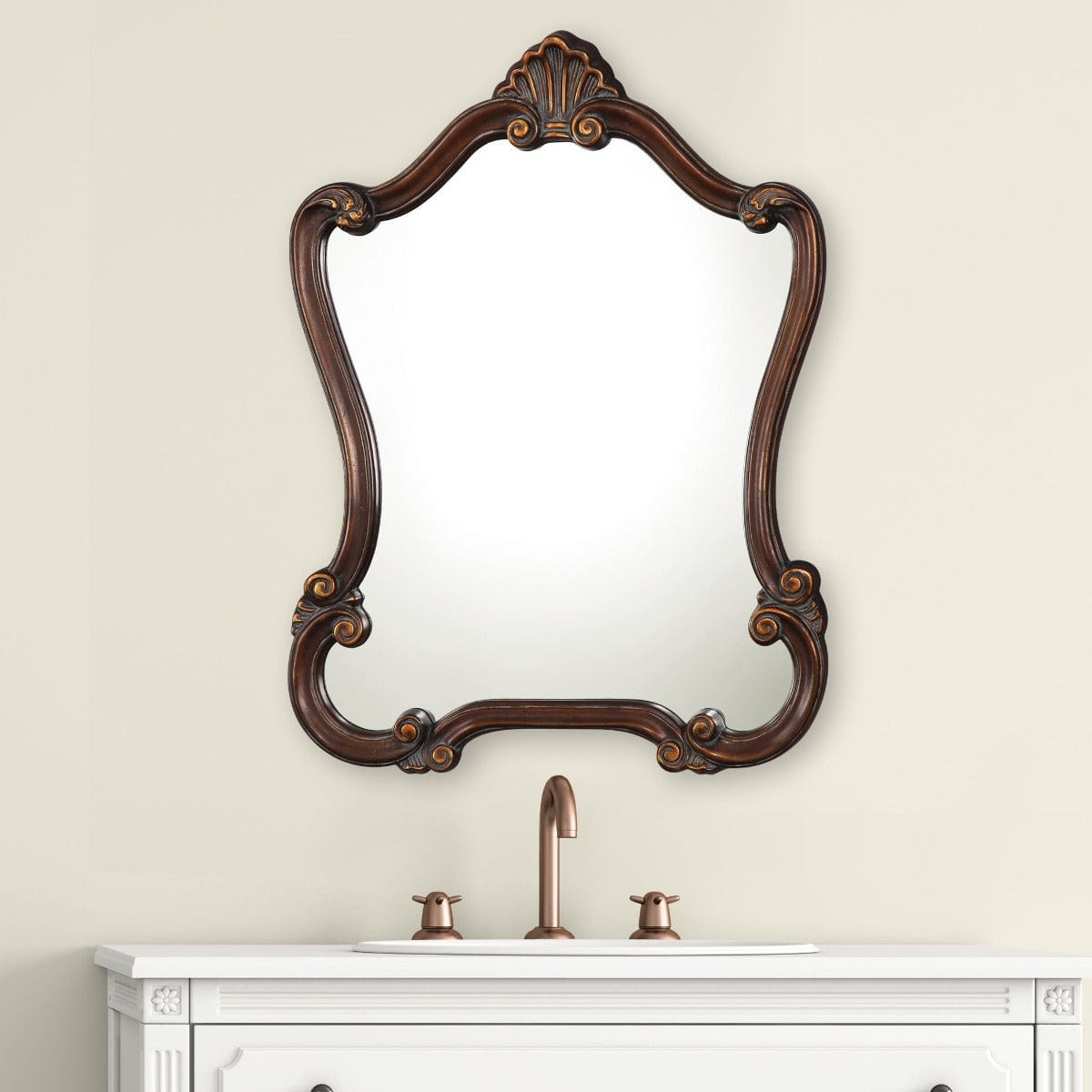 Keiichi Mirrors Henry Mirror Bronze Finish House of Isabella UK