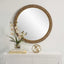 Keiichi Mirrors Indiana Rattan Round Mirror House of Isabella UK
