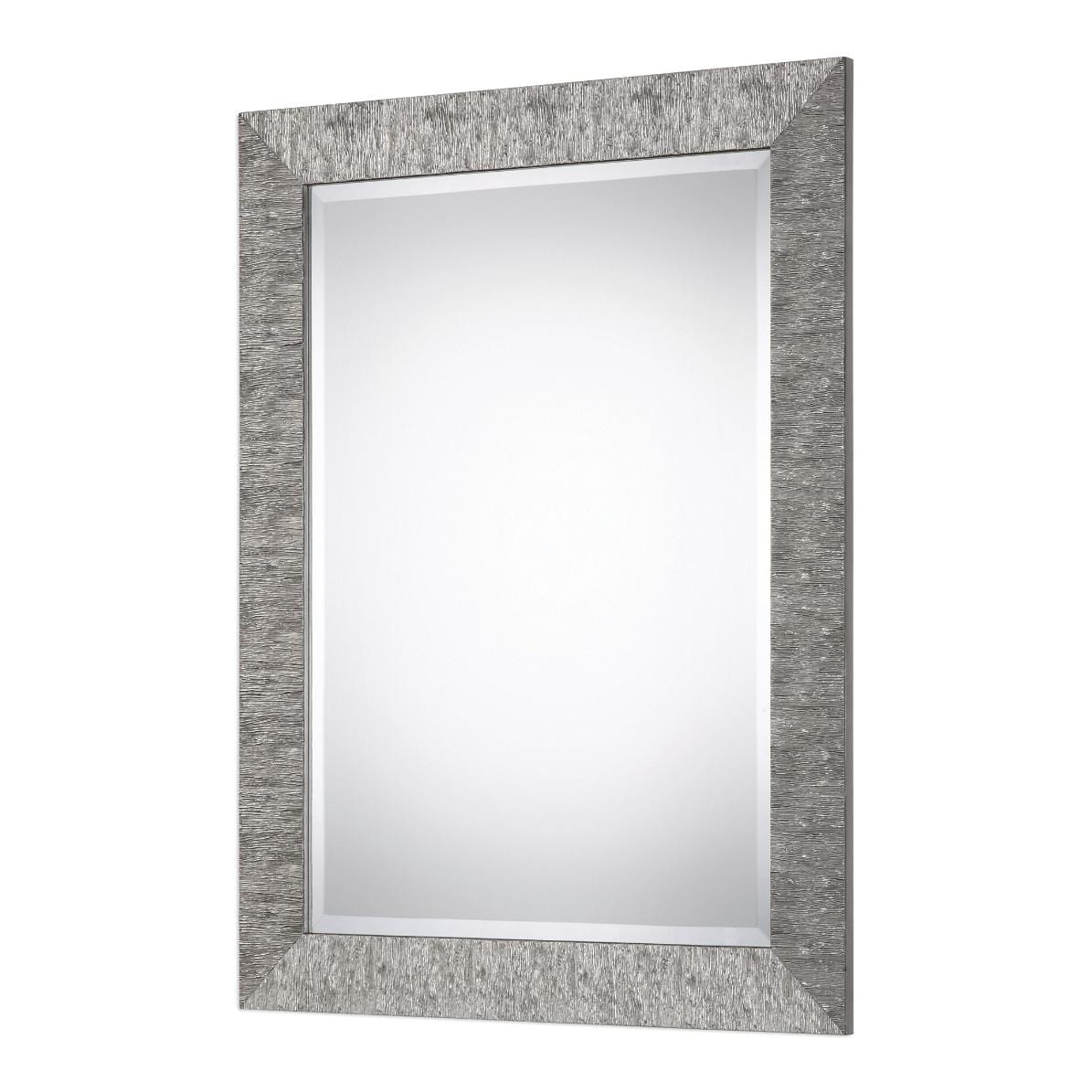 Keiichi Mirrors Ira Mirror Matallic Silver House of Isabella UK