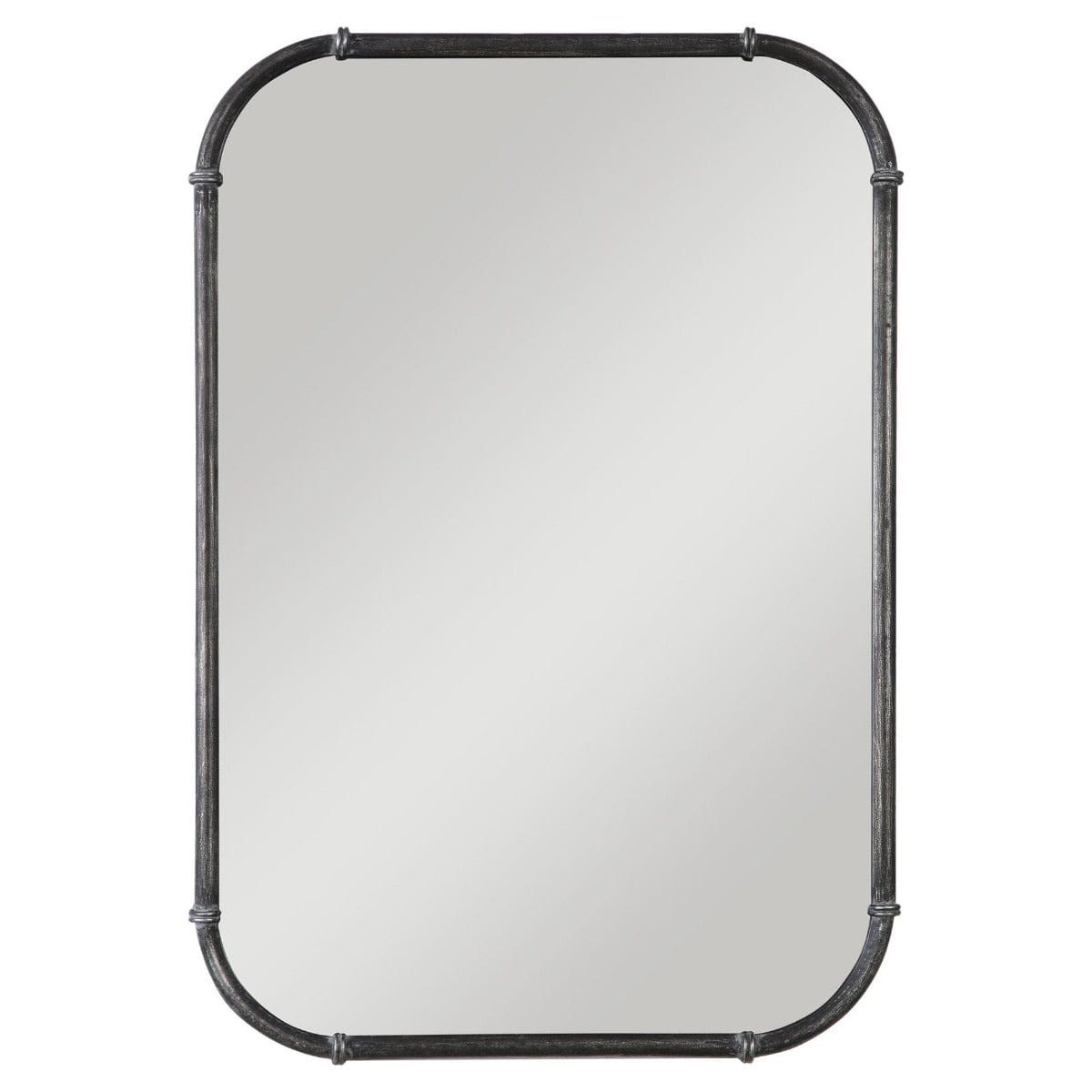 Keiichi Mirrors James Mirror Rustic Grey House of Isabella UK