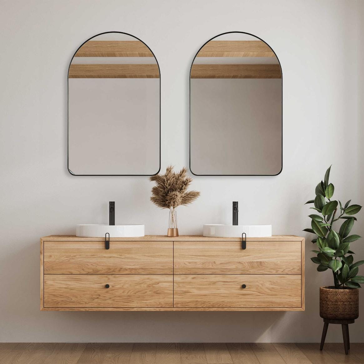 Keiichi Mirrors Kaitlynn Arched Mirror House of Isabella UK