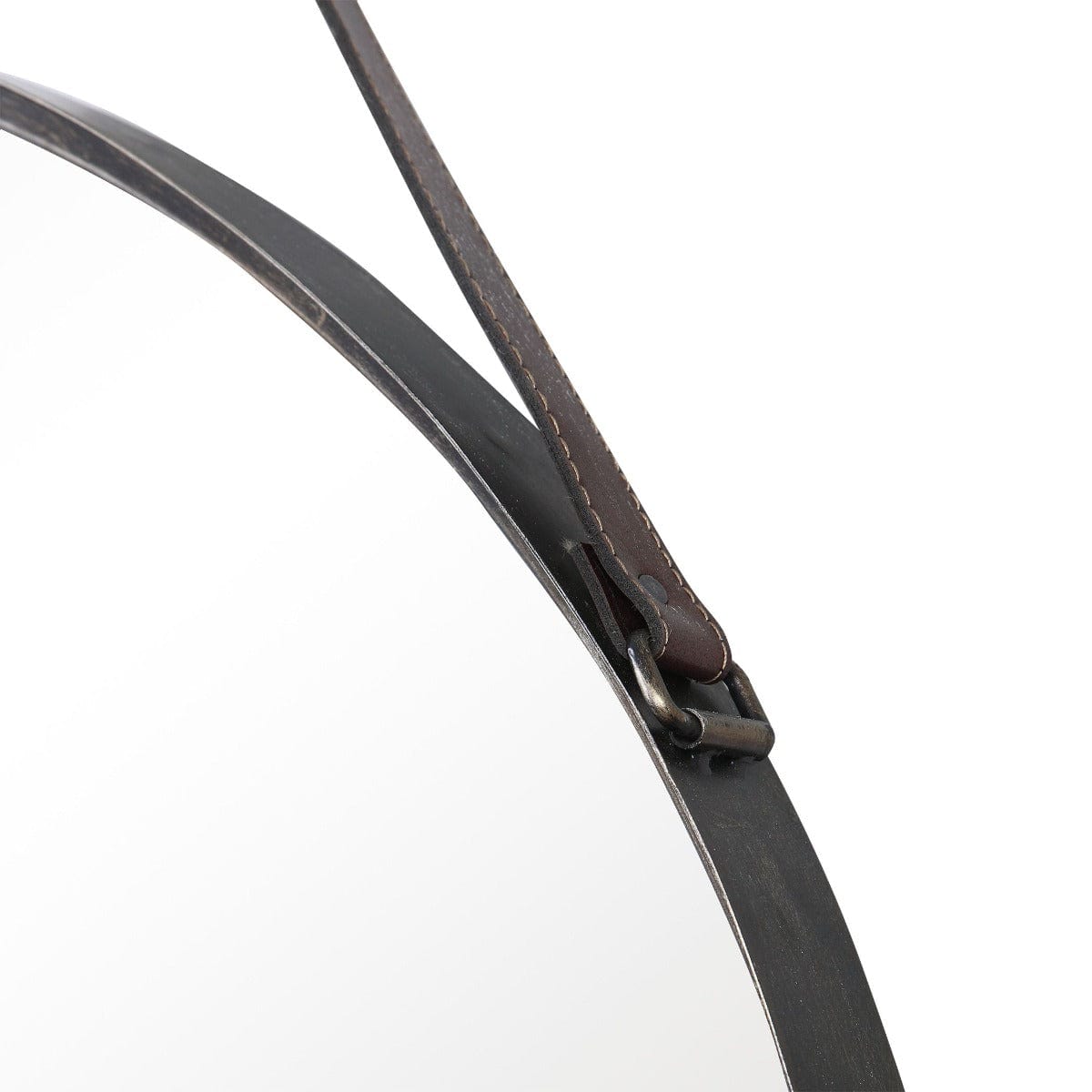 Keiichi Mirrors Lennon Hanging Mirror Antique Bronze House of Isabella UK