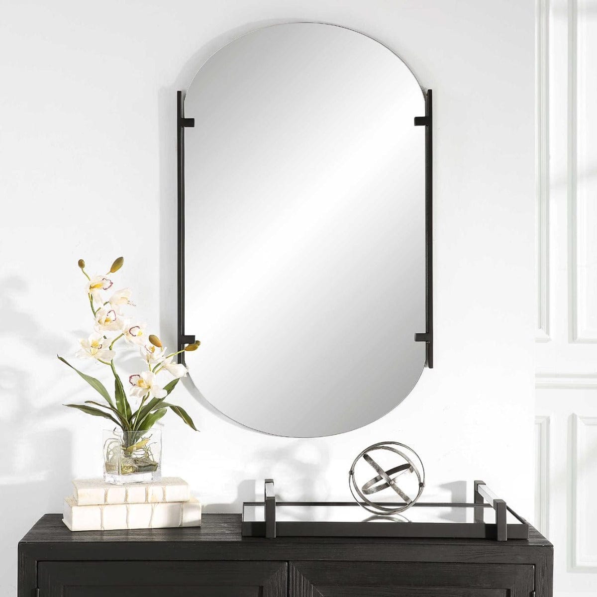 Keiichi Mirrors Linear Mirror Black House of Isabella UK